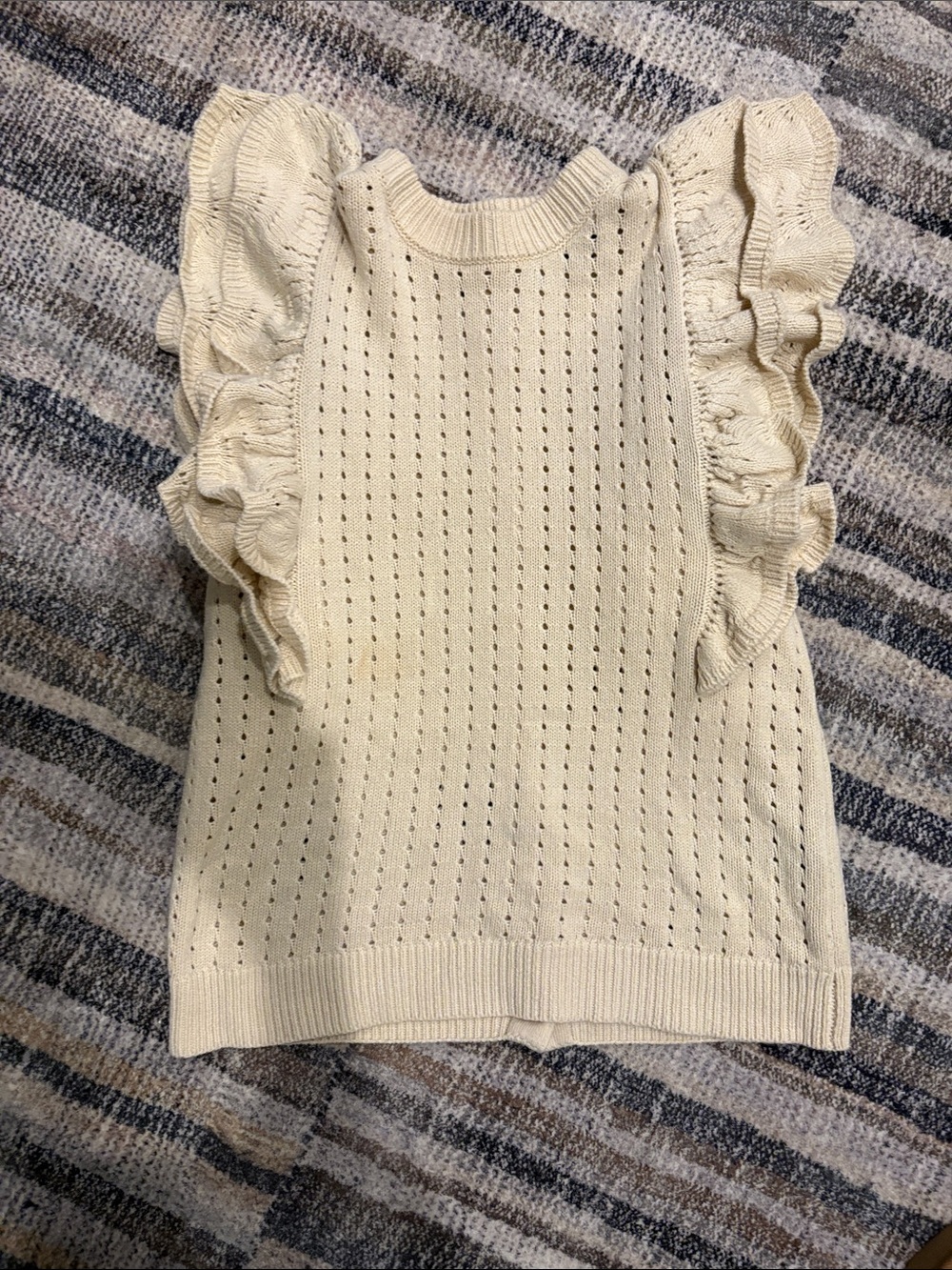 Who What Wear Ruffle Sweater - Picture 2 of 4
